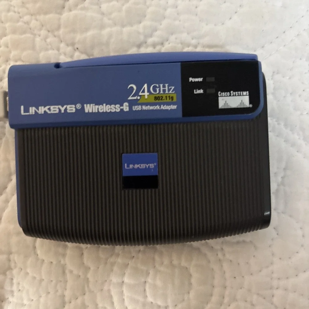 Linksys Wireless – G . USB Network Adapter 2.4 Ghz . Tested And Working. - Picture 3 of 6